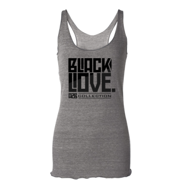 Black Love Racerback Tank