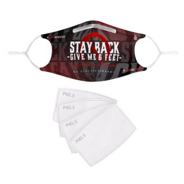Stay Back Reusable Face Mask